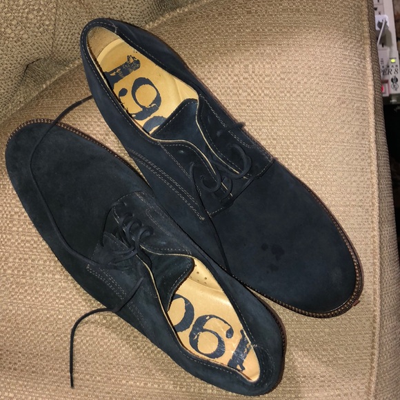 Mens navy shoes - Picture 3 of 16